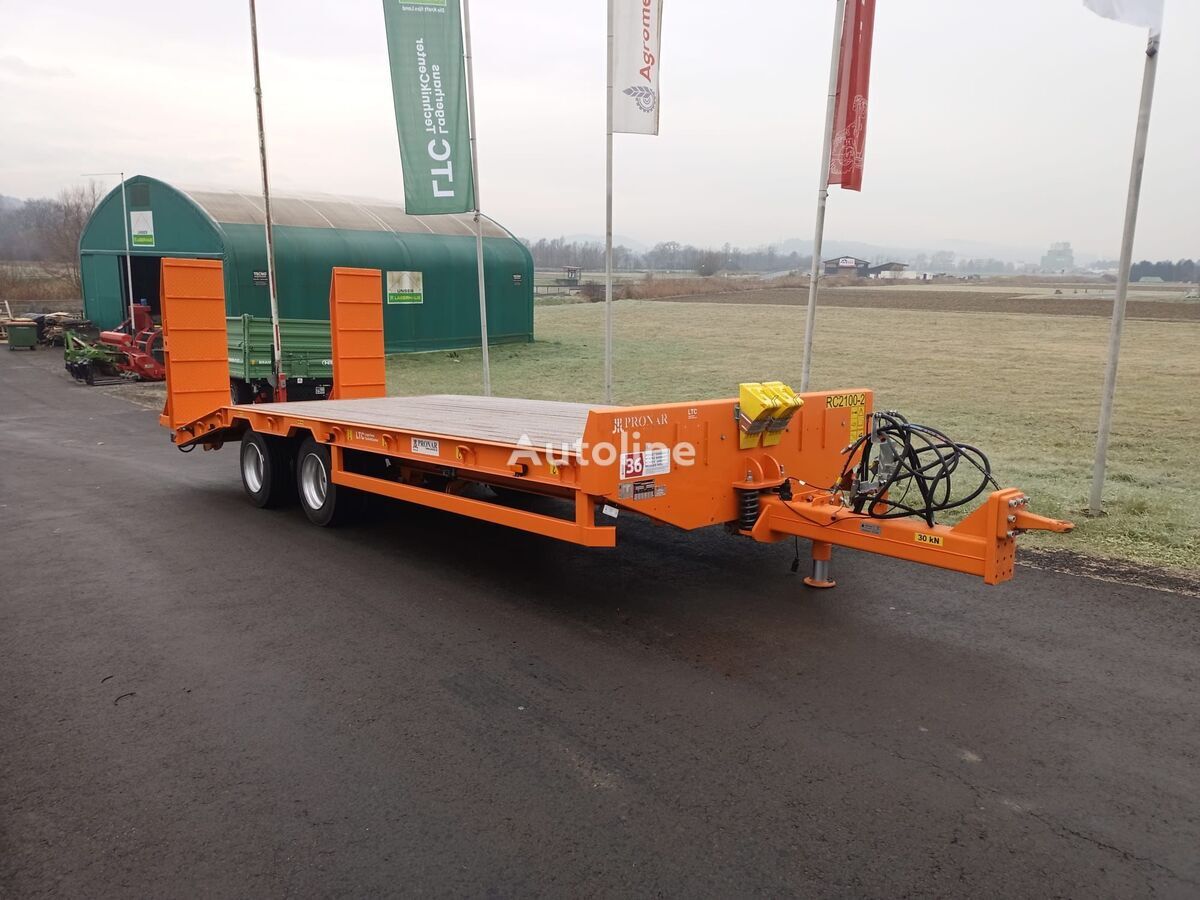 Pronar RC 2100/2 low loader trailer for sale Austria Großpersdorf, FD38740