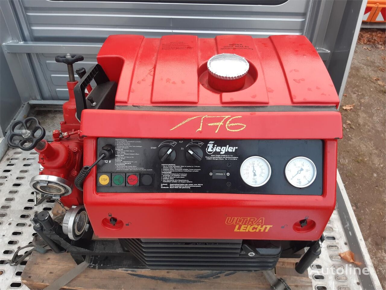 Ziegler fire fighting equipment for sale Czechia ŽELEZNÝ BROD, WL34927