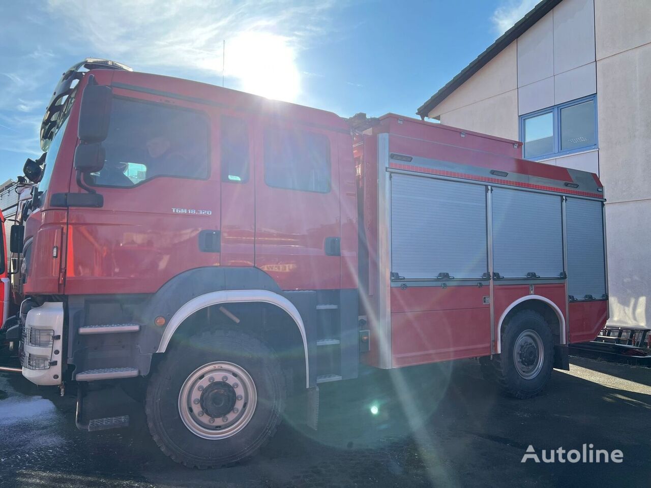 new MAN TLF 4000 fire truck