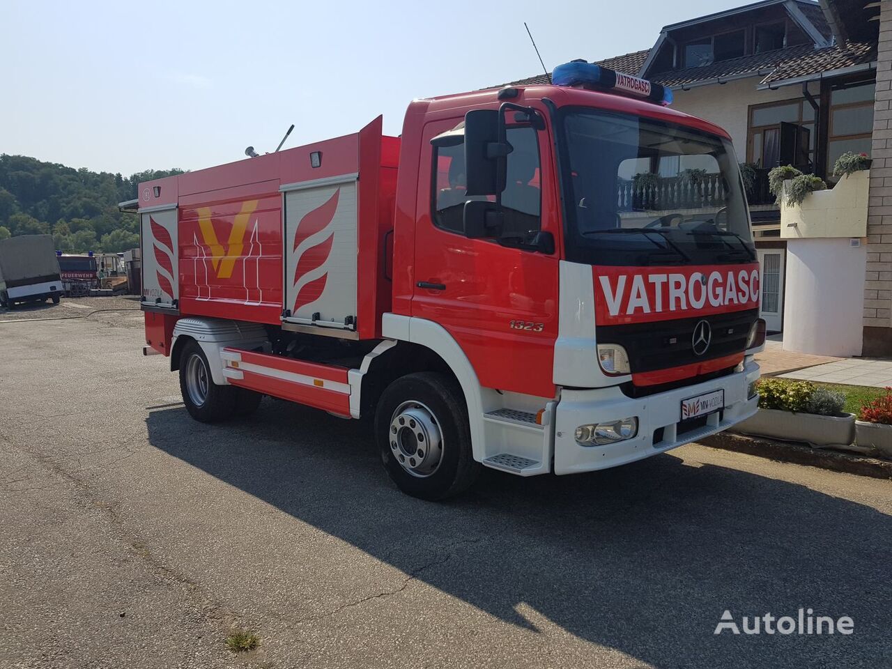 Mercedes-Benz ATEGO 13-23 fire truck