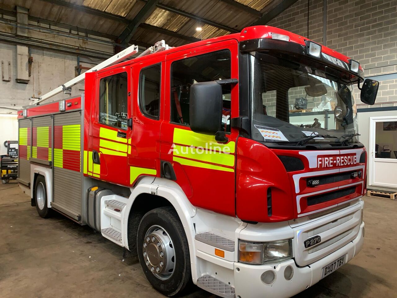 Scania P270 fire truck for sale United Kingdom, PT39244