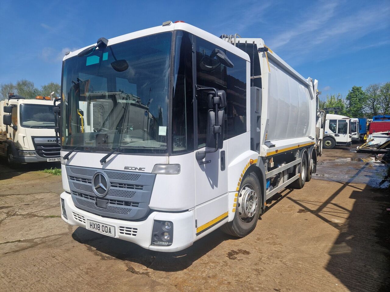 Mercedes-Benz Econic garbage truck for sale United Kingdom Halifax, TR40036