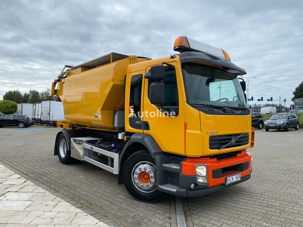 Camion poubelle Volvo FL 290, NTM,E5, Low Mileage, Original km, Transport  all EU, EU à vendre Pologne ŁAZISKA GÓRNE, LU36487