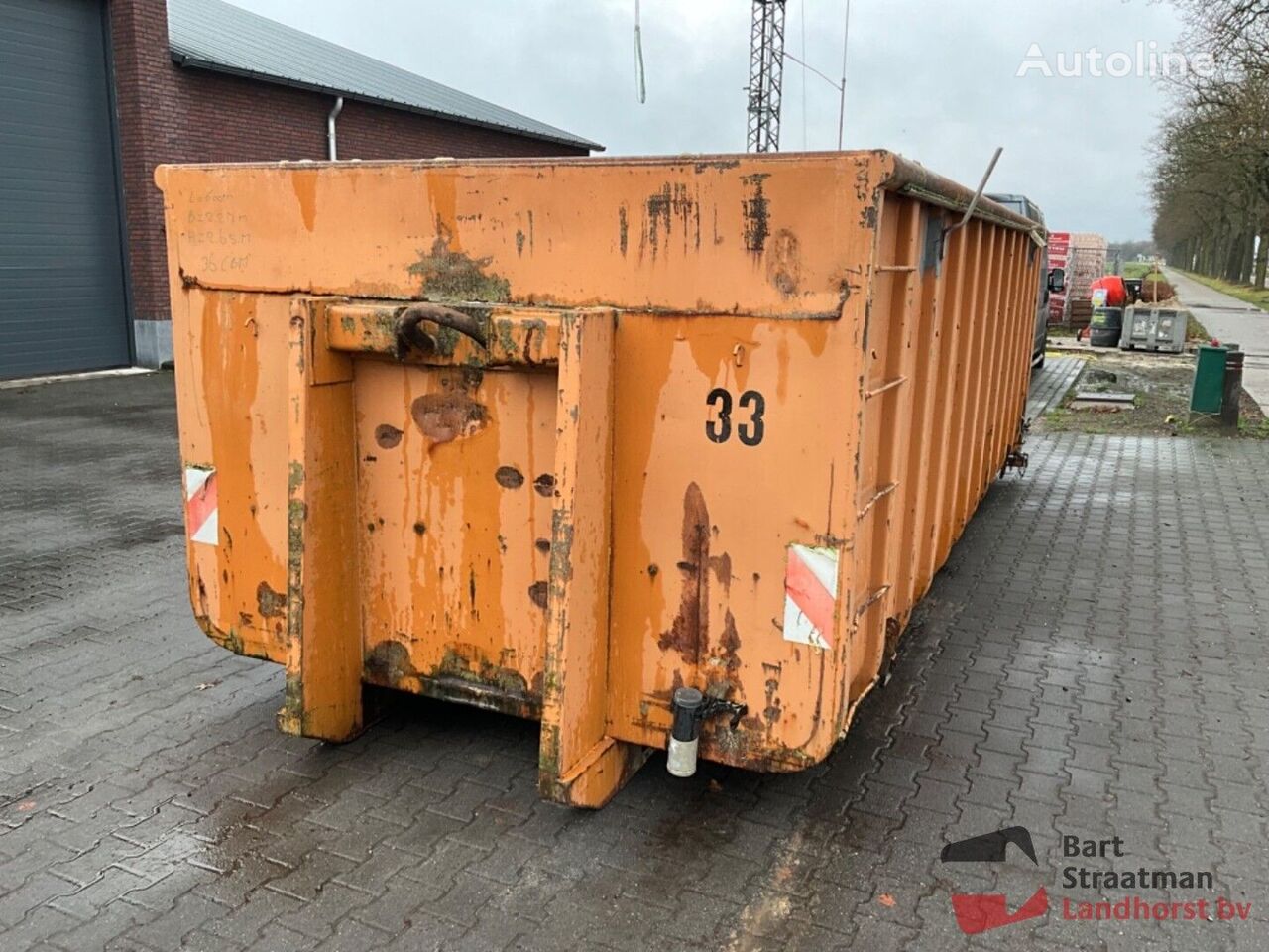 Hooklift container for sale Netherlands Landhorst, XA38220