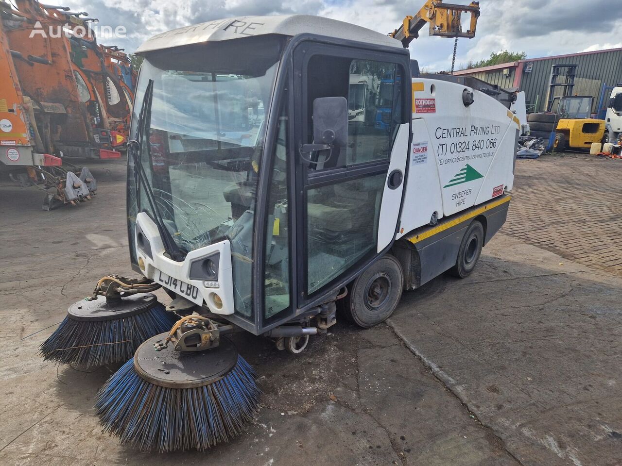 JOHNSTON CX200 road sweeper for sale United Kingdom Halifax, UZ30330