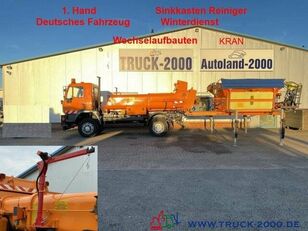 MAN 14.255 4x4 Sinkkasten-Kanaleiniger-Winterdienst snow removal machine