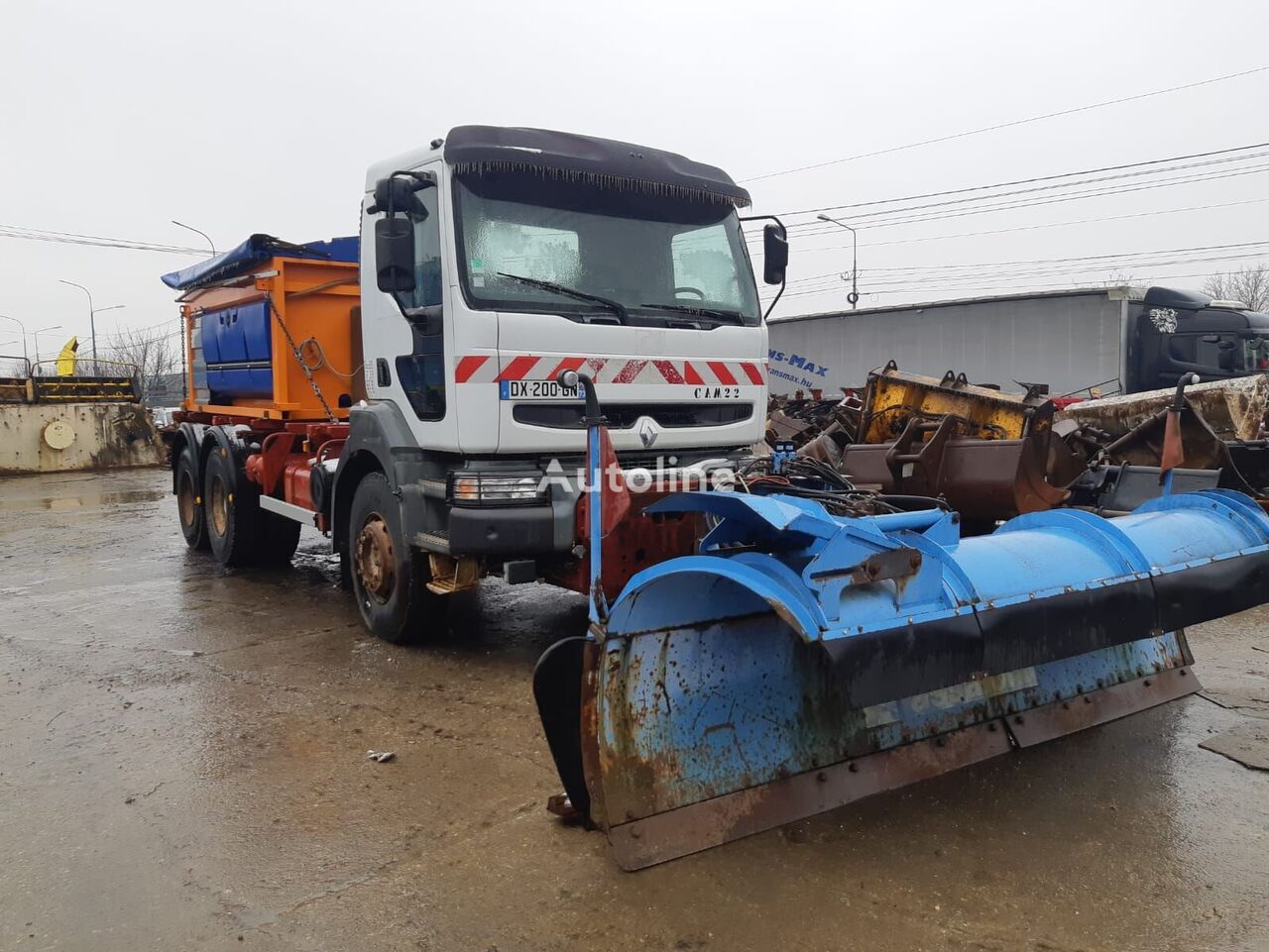 Renault Kerax340 Deszabezit snow removal machine