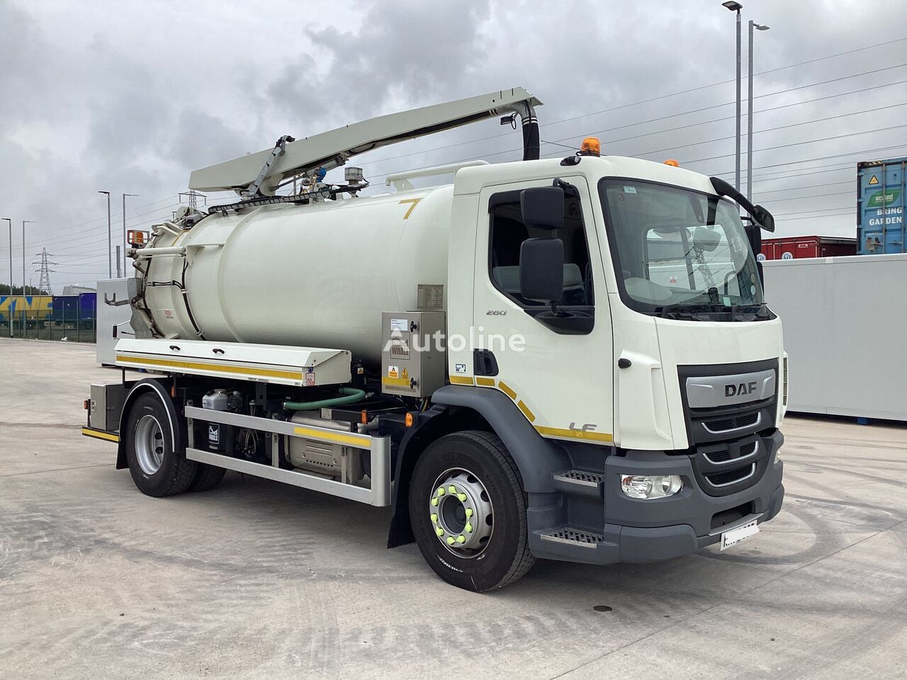 DAF Whale MVC vacuum truck