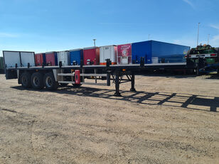 Burg Bpo 12-27 | 3 axle gas container trailer | Bpw drum | 3 pieces. platform semi-trailer