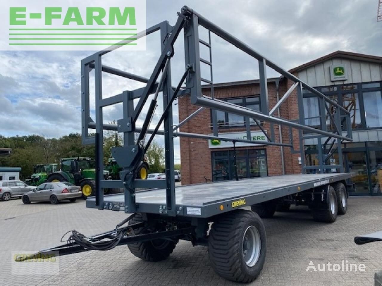 Platform trailer for sale Germany Hamburg, PM37458