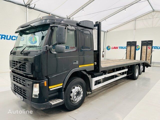 Volvo FM 340 Rear Lift Sleeper Beavertail platform truck for sale ...