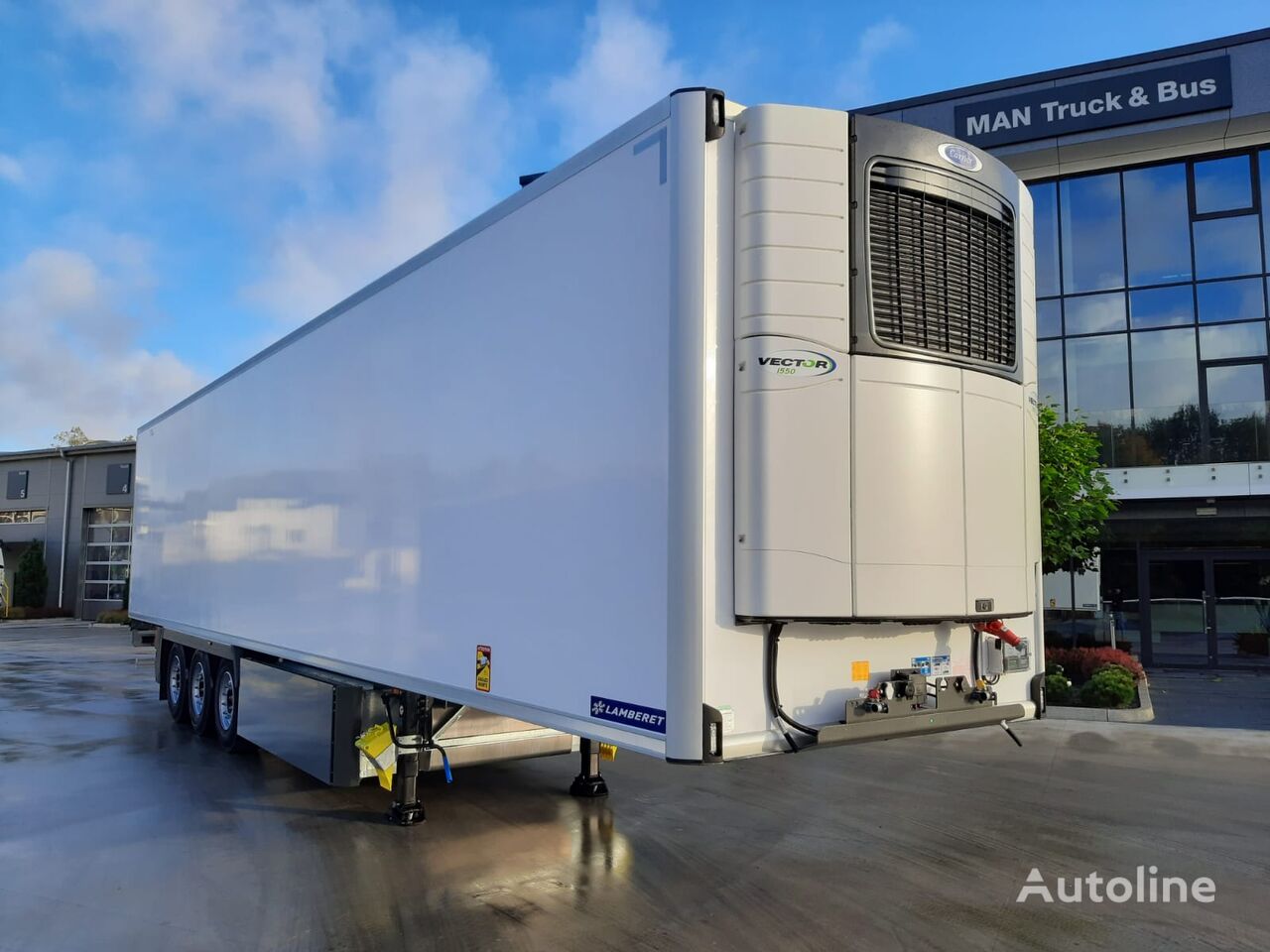 new Lamberet SR2 / SAF / CARRIER VECTOR 1550 refrigerated semi-trailer