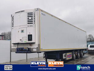 damaged RENDERS thermoking sl-200e refrigerated semi-trailer