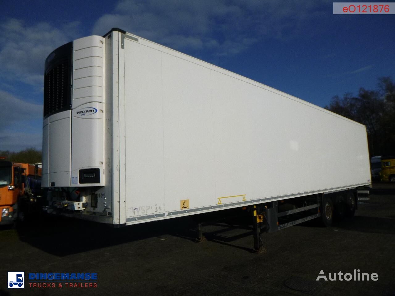 Schmitz Cargobull Frigo trailer + Carrier Vector 1350 refrigerated semi-trailer