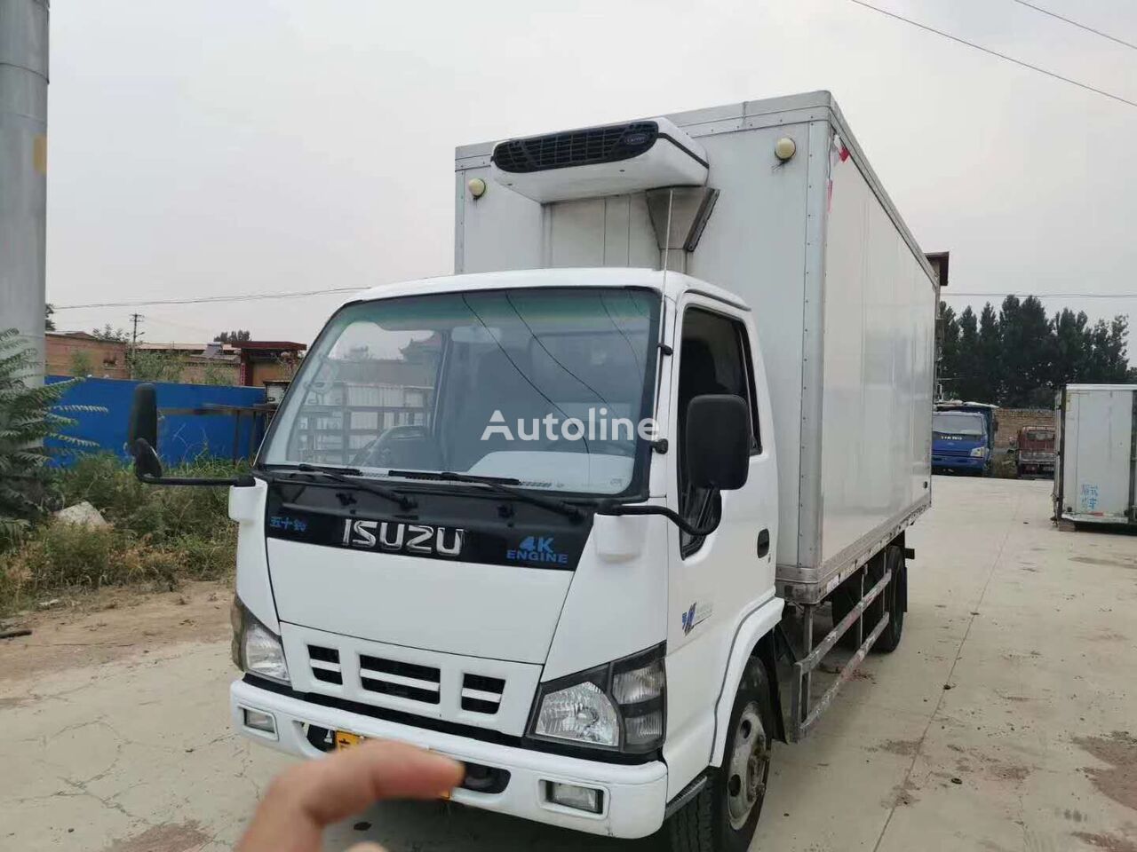 Isuzu refrigerated truck
