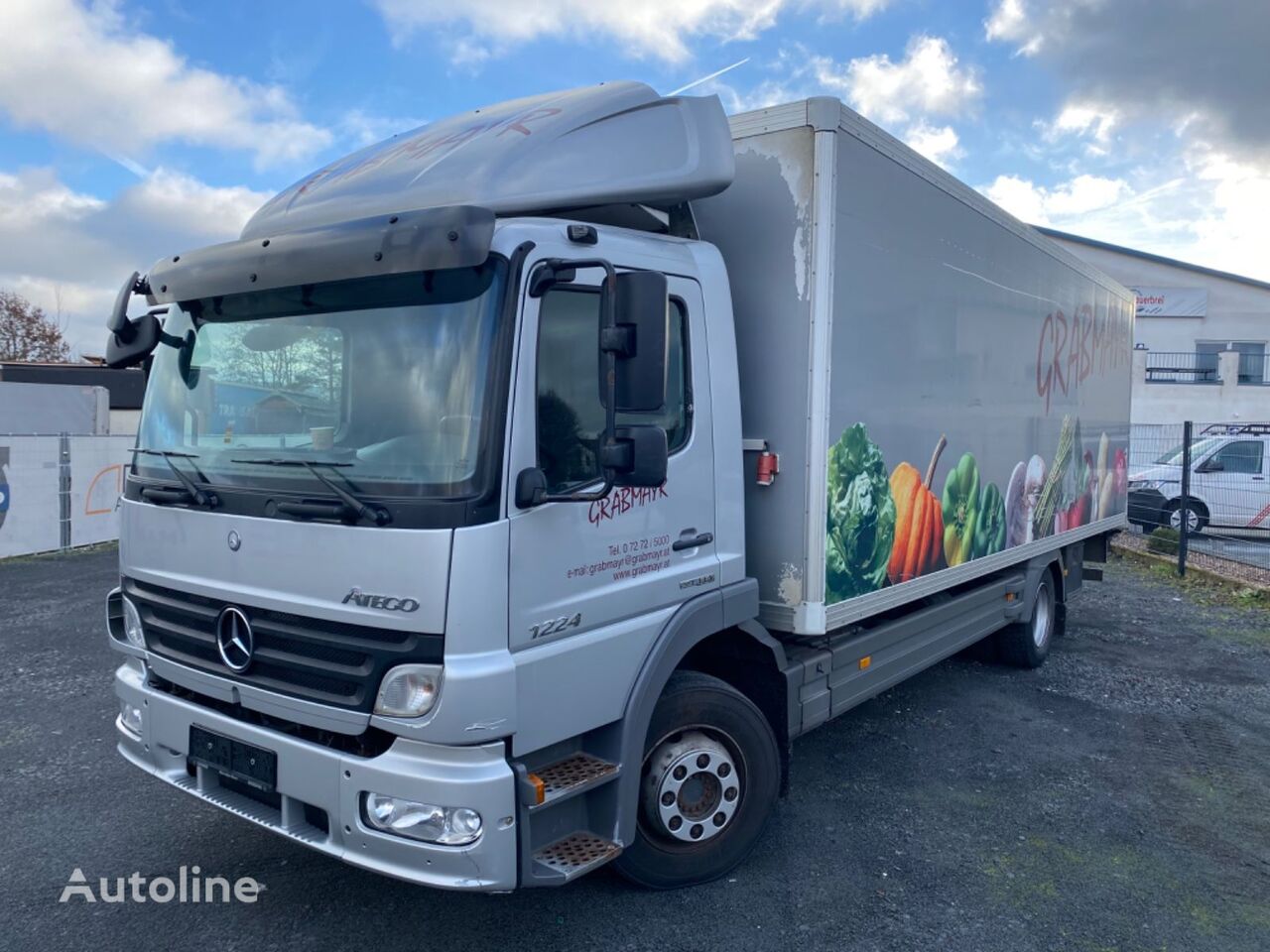 Mercedes-Benz 1224 refrigerated truck