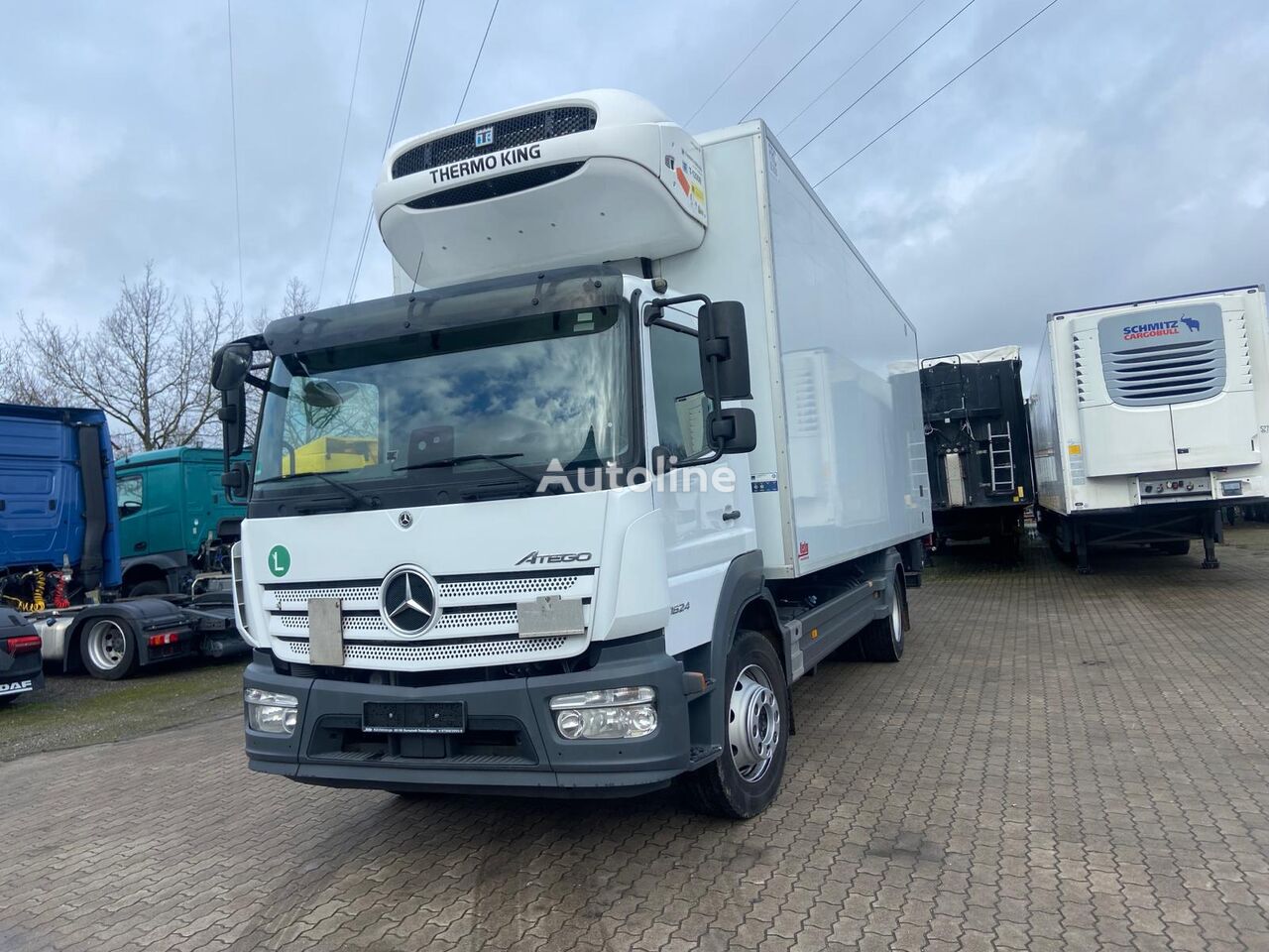 Mercedes-Benz Atego 1624 Kühlkoffer Thermoking T 1200 FRC refrigerated ...