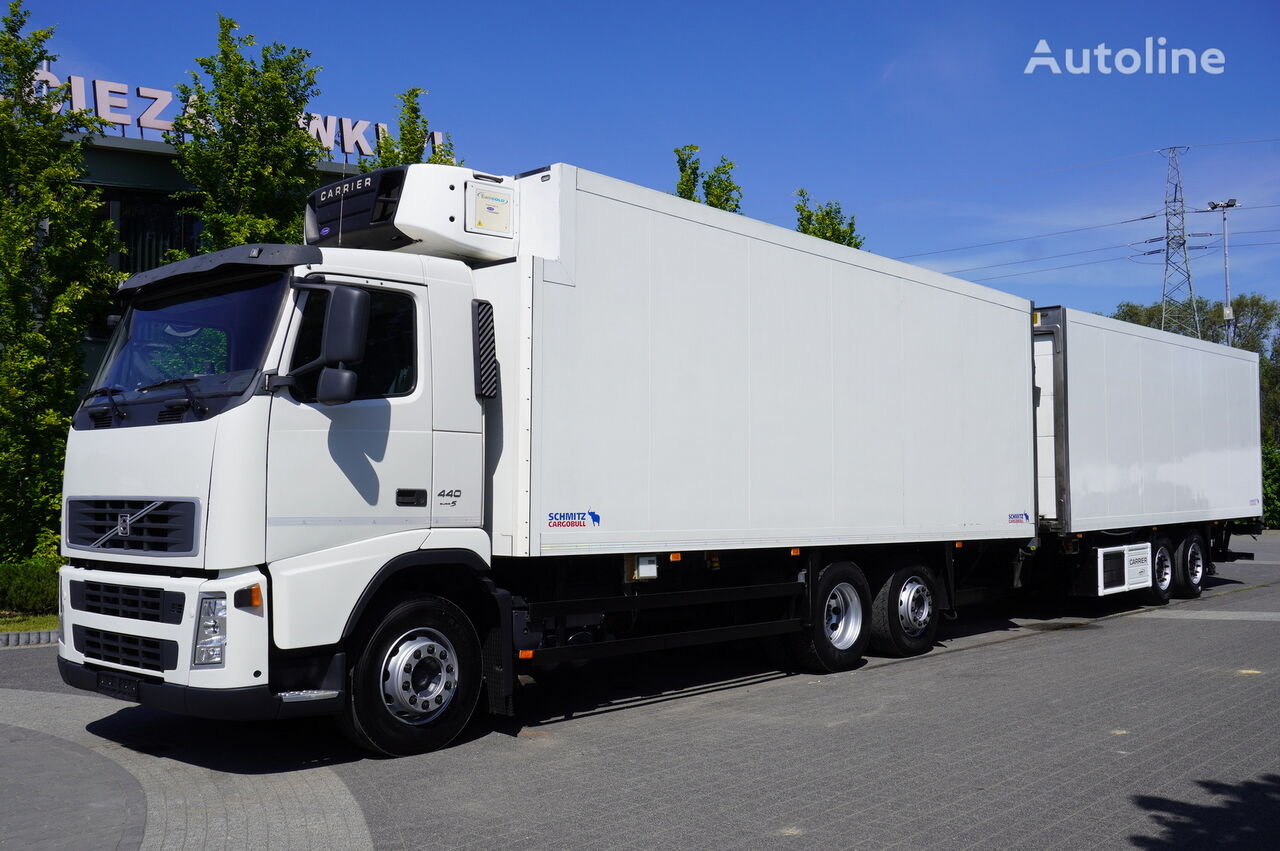 Volvo FH 440 E5 6×2 Schmitz Refrigerator – pass-through Set 38 pallets refrigerated truck