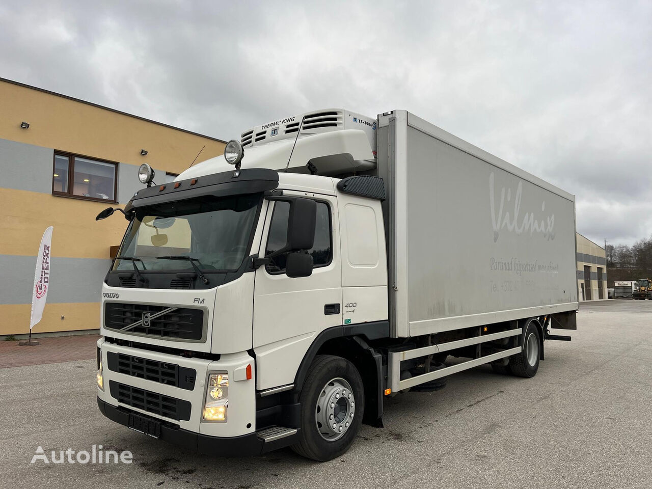 Fm400 Volvo FM400 4x2 + VEB + FULL AIR + THERMOKING TS300 refrigerated truck ...