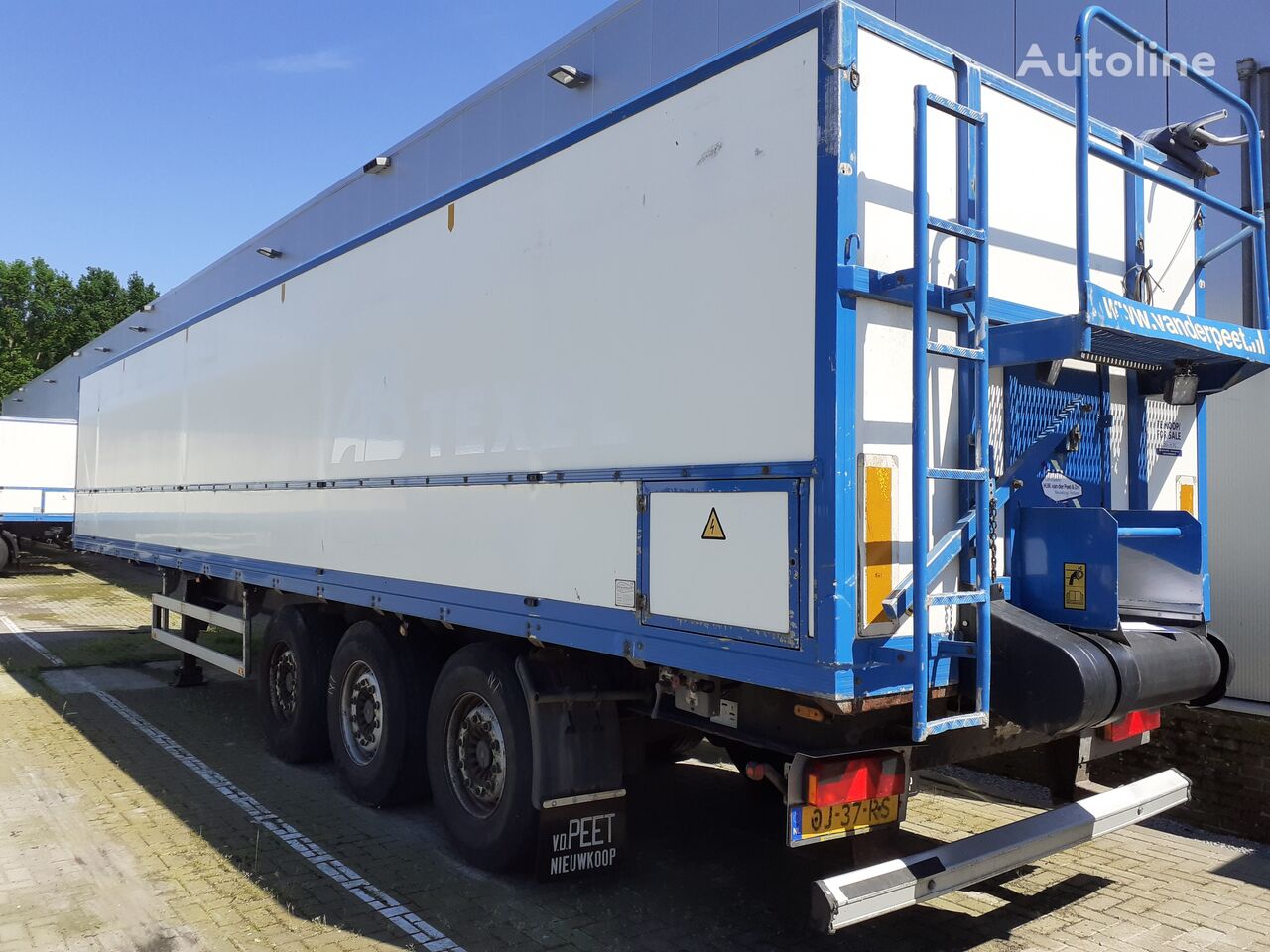 PACTON Van der Peet belt semi-trailer for sale Netherlands Nieuwkoop ...