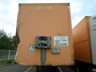 damaged FRUEHAUF O40FHFSM150R831 closed box semi-trailer