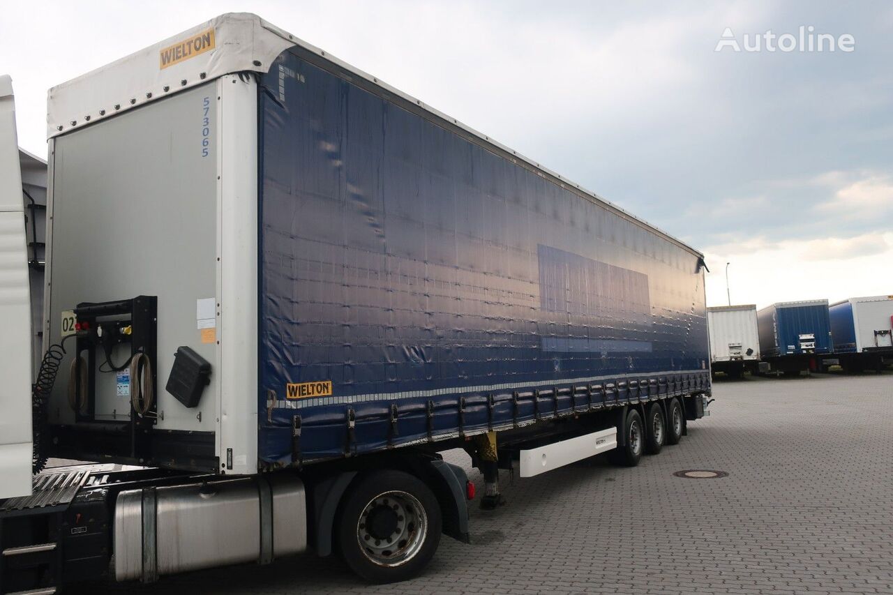 WIELTON NS-3 curtain side semi-trailer for sale Czechia Klecany, PB35439