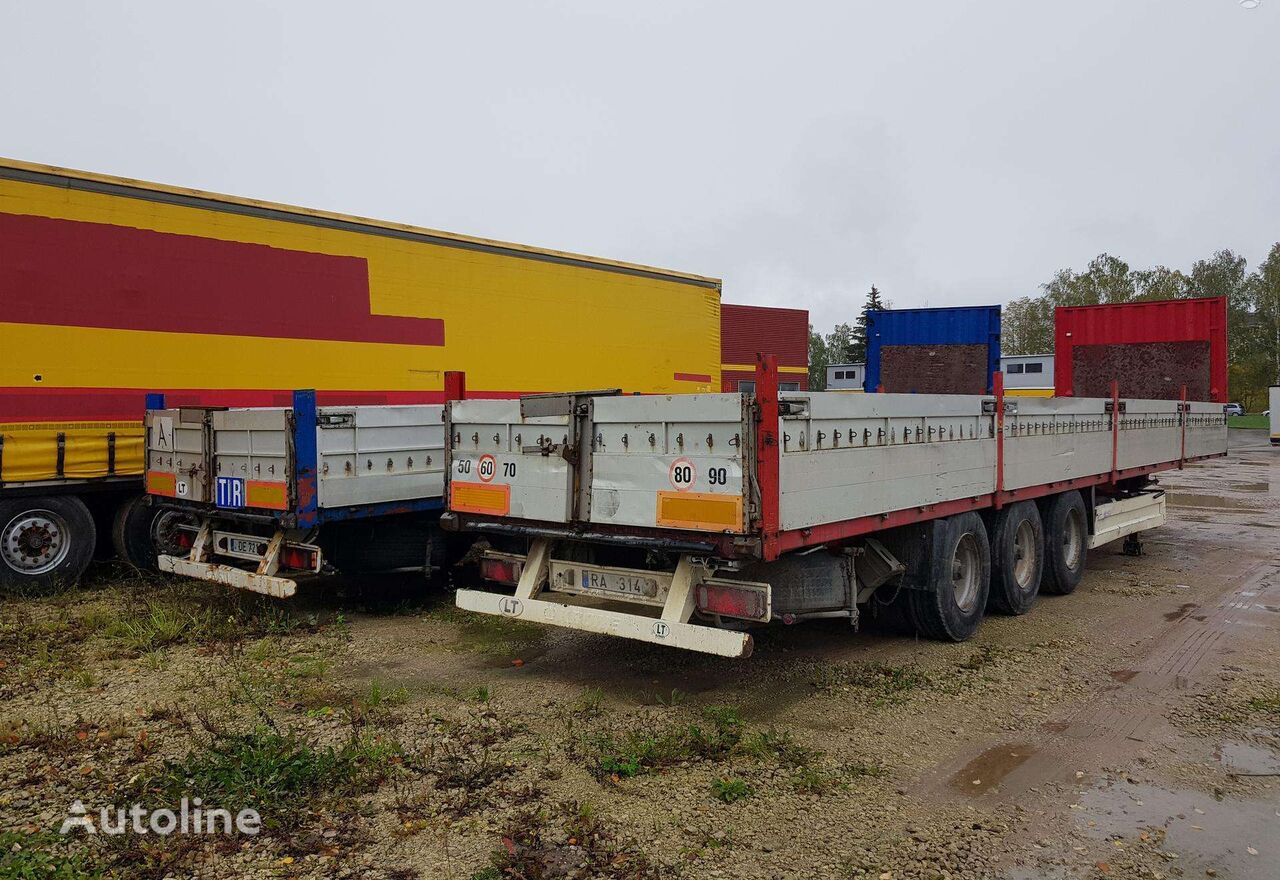 Krone Sdp Flatbed Semi Trailer For Sale Lithuania Alytus Yk