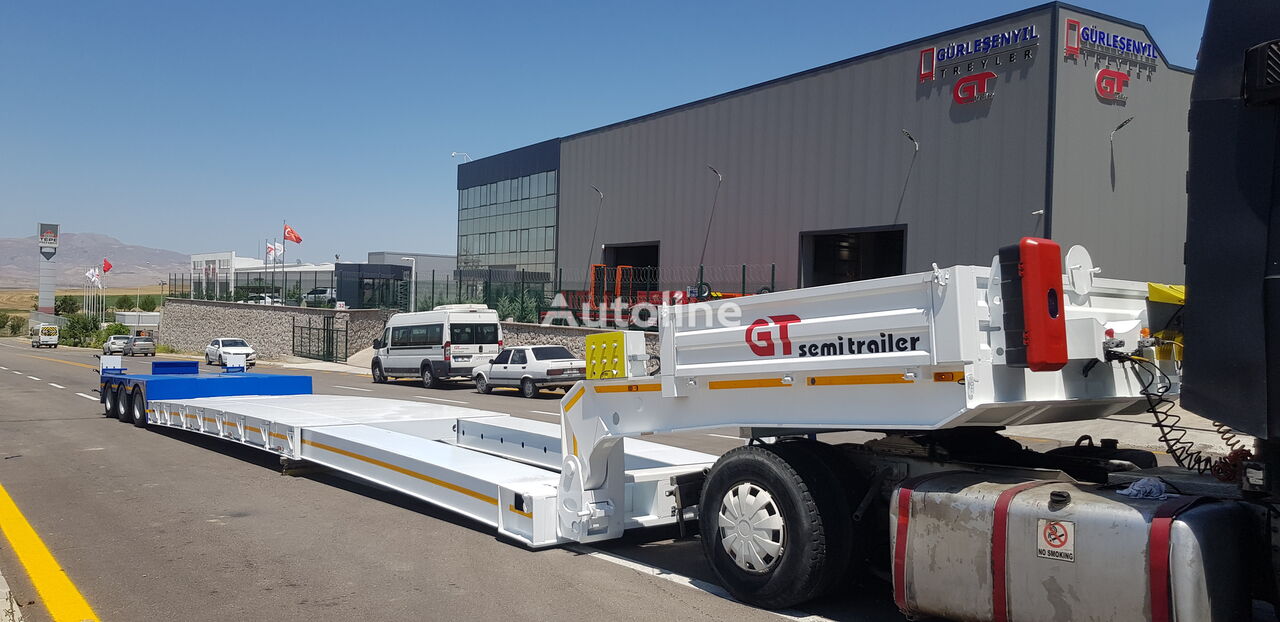 new GURLESENYIL 3 axles low bed semi trailers  low bed semi-trailer
