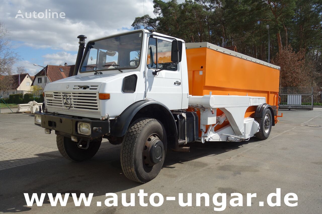 Mercedes-Benz Unimog U1700 Ruthmann Cargoloader  mit Wechselcontainer skip loader truck