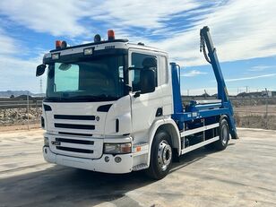 Scania P 340 4X2 skip loader truck