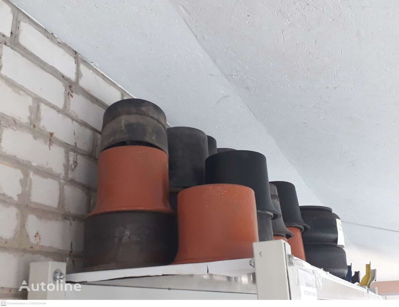 pnevmoressora, stakan dlya b/u novyy Harkov Stakan plastik/metal air spring for semi-trailer