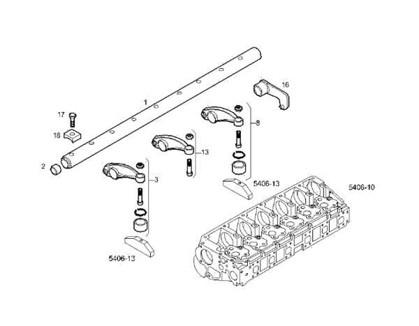 Eje Balancines Iveco Stralis AS 440S48 99475575 balance shaft for IVECO Stralis AS 440S48 truck tractor