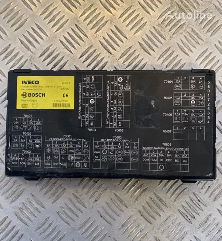 IVECO KOMPUTER POKŁADOWY 5801 5998 11 board computer for IVECO STRALIS ...