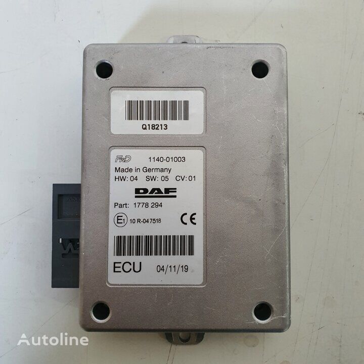 1778294 control unit for DAF truck tractor