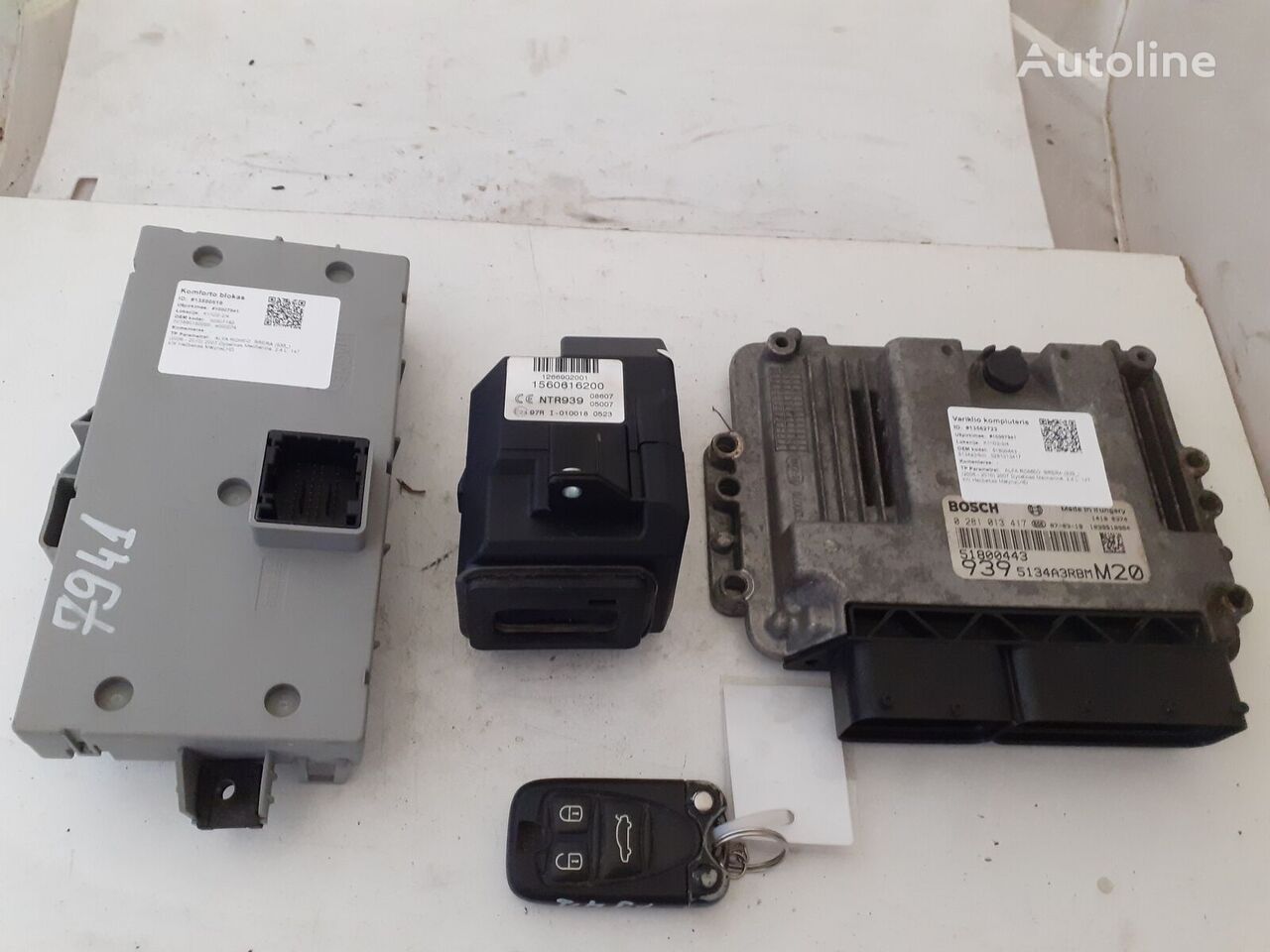 2.4 JTDM 20V control unit for Alfa Romeo BRERA (939_) car for sale ...