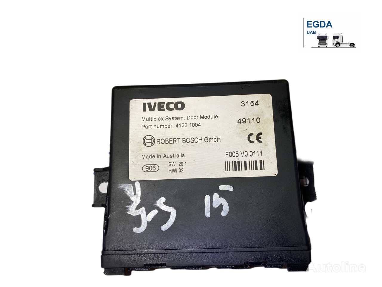 IVECO 41221004, 88816 control unit for IVECO STRALIS truck tractor