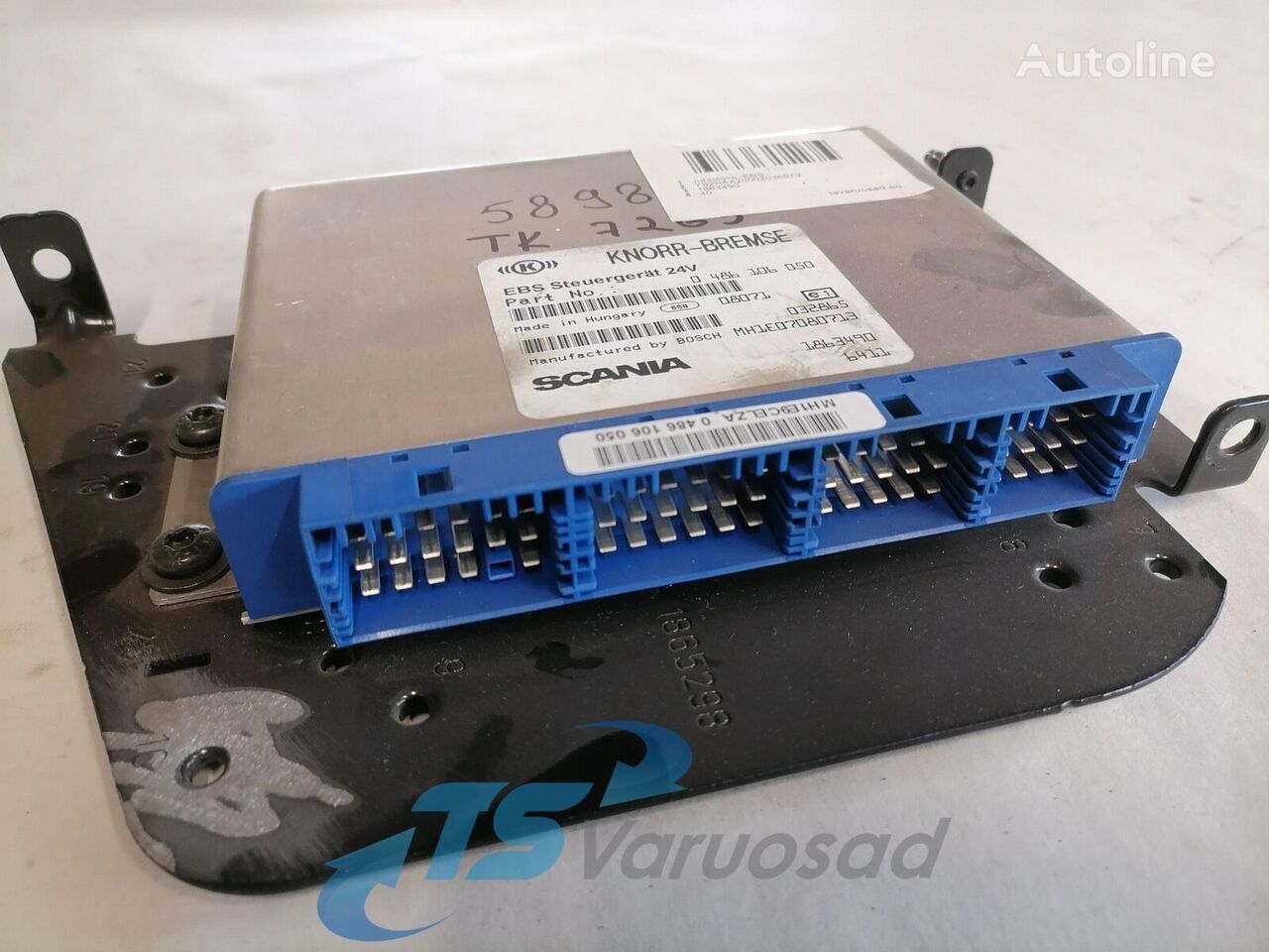 Knorr-Bremse Ecu, EBS 1863490 control unit for Scania R620 truck tractor