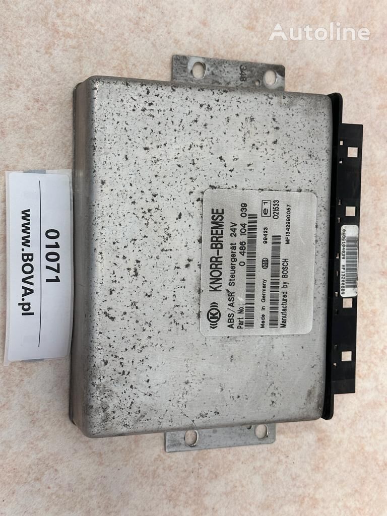 Knorr-Bremse Sterownik ABS/ASR nr 0 486 104 039 control unit for bus