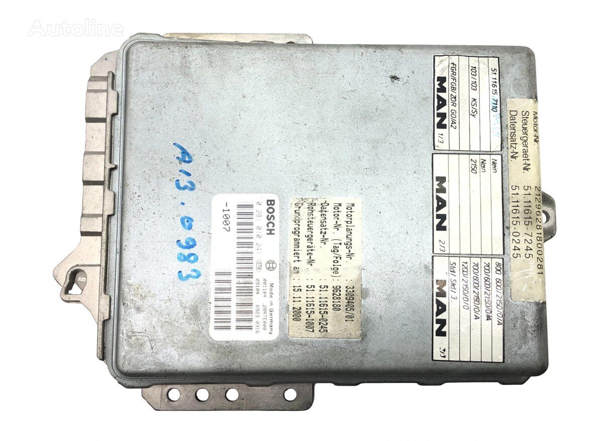 MAN BOSCH LIONS COACH RH 413 01.95 0281010241 control unit for