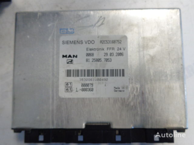 MAN FFR control unit 81258057053 for MAN TGA truck tractor