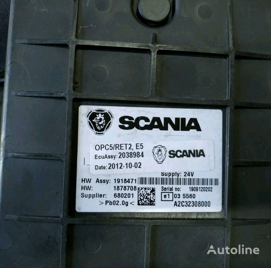 OPC5 / RET2 2038984 control unit for Scania truck tractor