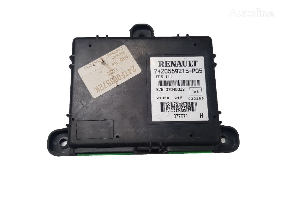 Renault MODUL STEROWNIK ECS 7 420569215-P05 control unit for truck ...