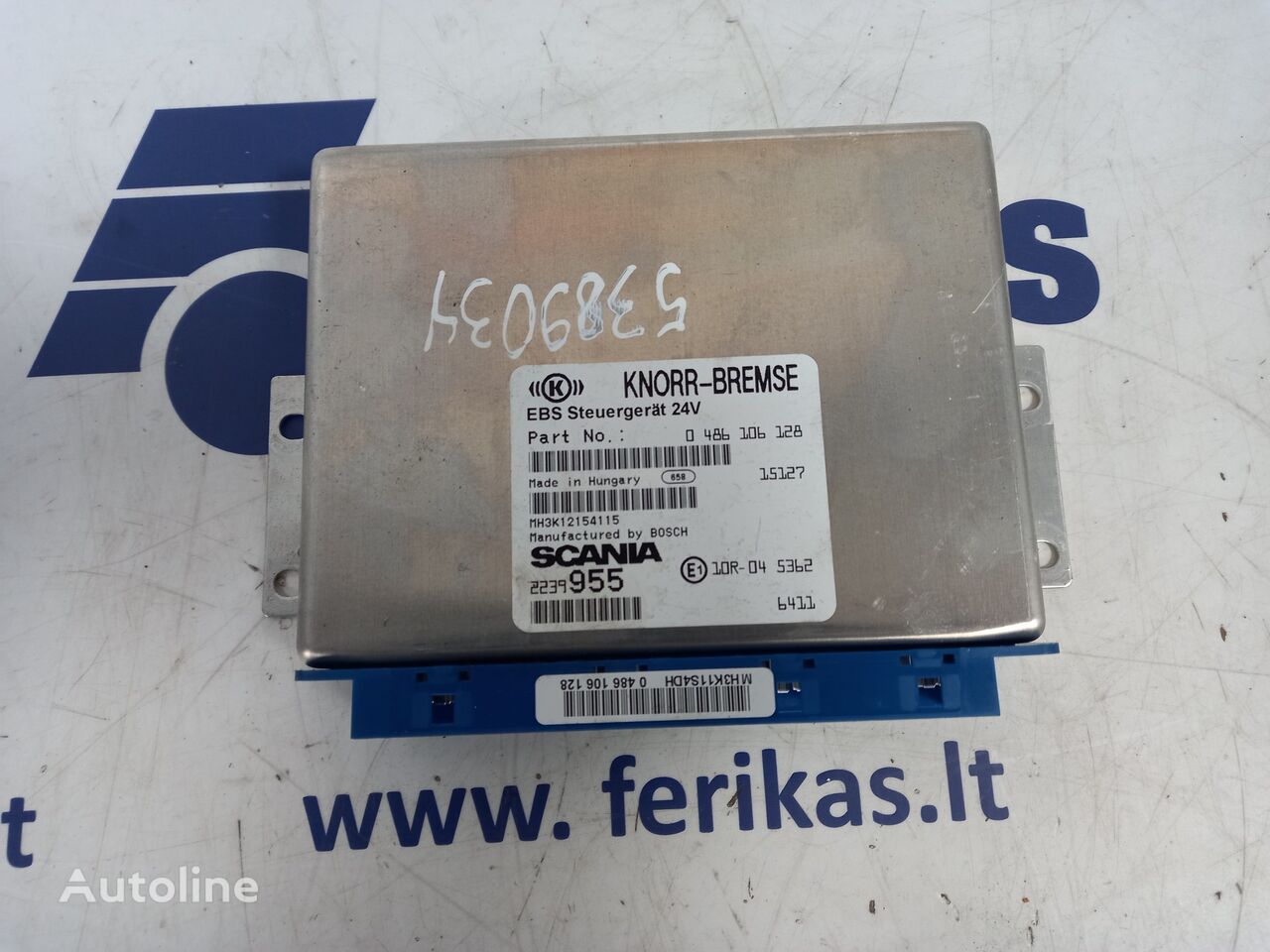 Scania EBS control unit for Scania truck tractor