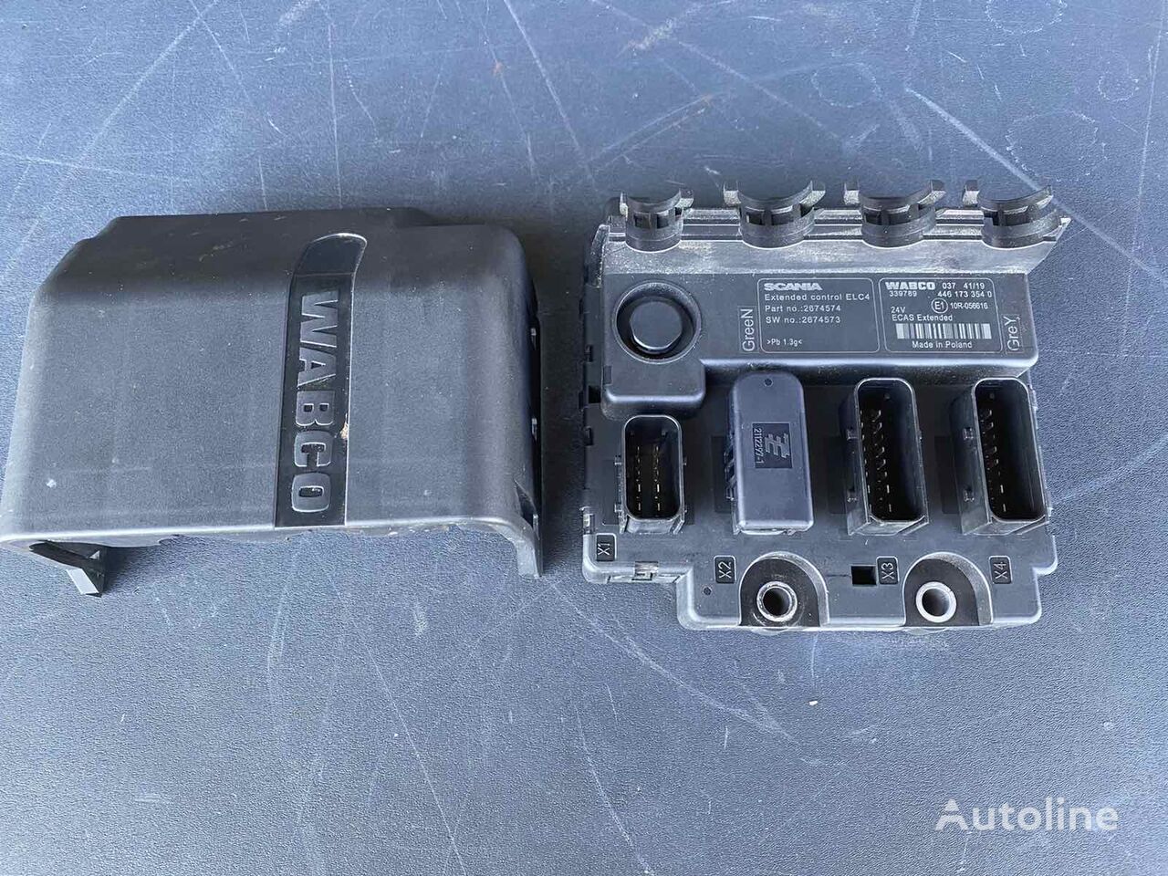 Scania ECU SMS ELC4 2674574 2674574 control unit for truck tractor