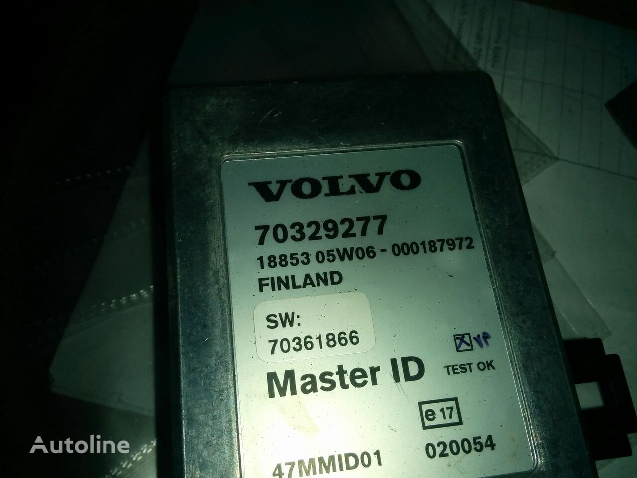 Volvo 70329277 / 70395975-P01 / 70361720-P01 / 70322237-P02 control unit for Volvo B12 bus