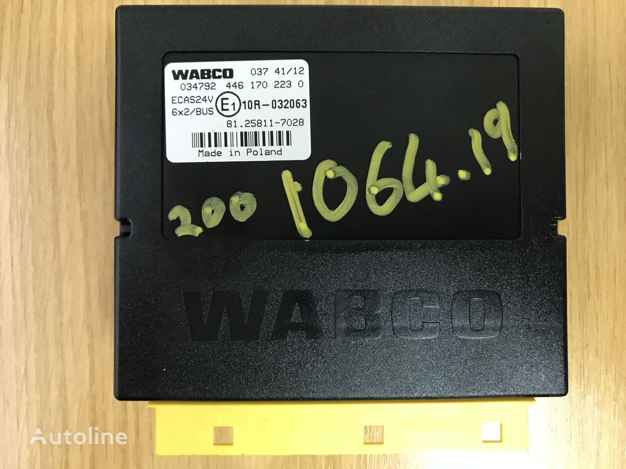 WABCO 81.25811-7028 control unit for MAN TGS TGX truck