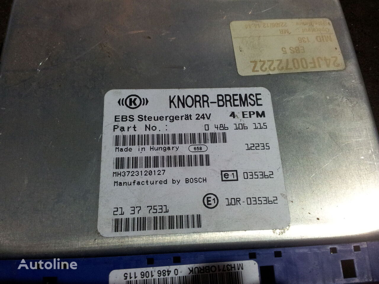 Image for SPARE PARTS Control Unit Volvo Used