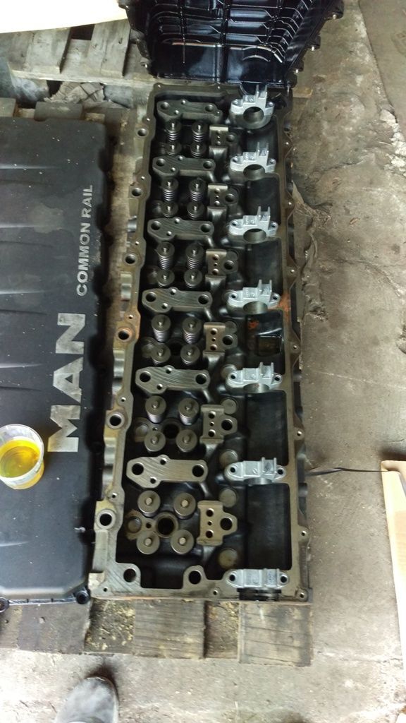 MAN TGA Euro3 Euro4 Euro5 D20 E3 E4 E5 CylinderHead D20 TGX TGA TGS D2066LF cylinder head for truck