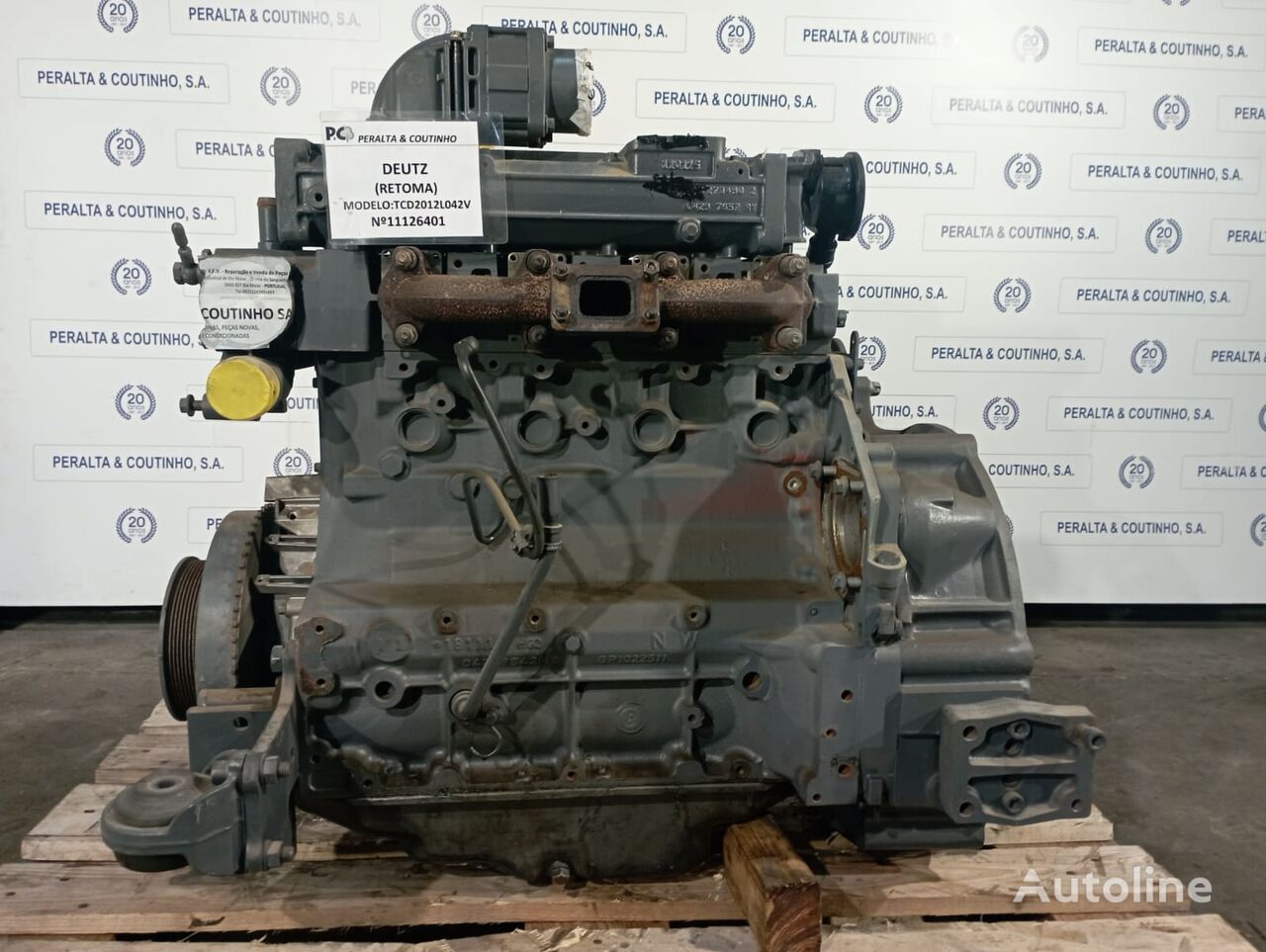 DEUTZ TCD 2012 L04 2V 11126401 Engine For DEUTZ Truck For Sale Portugal ...