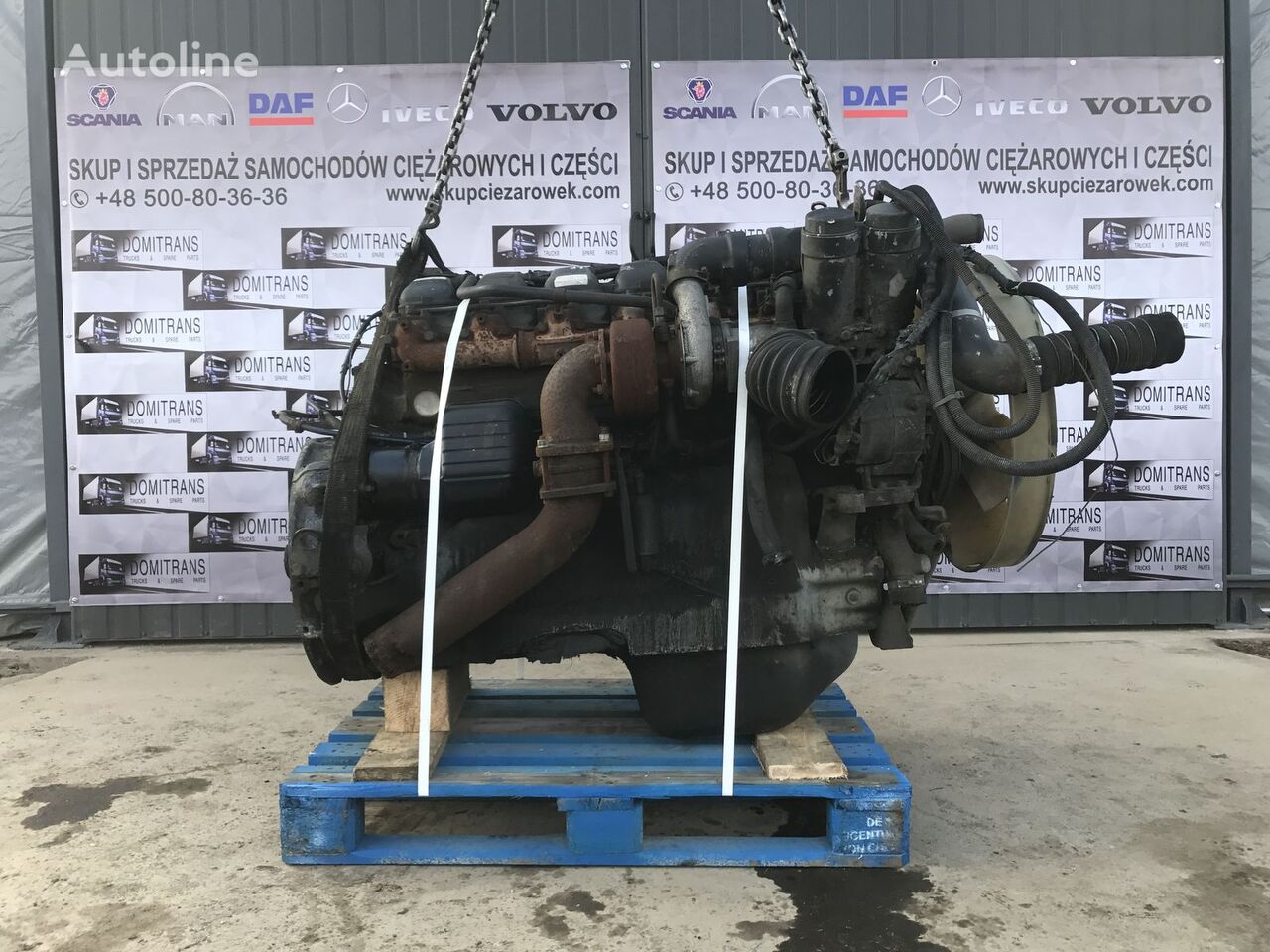 MAN D2866 LF20 19-403 engine for MAN truck tractor